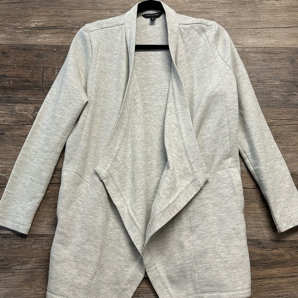 Banana Republic Light Gray Women's Cardigan Sweater - Picture 1 of 5